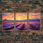 Purple Lavender Fields