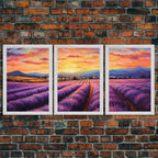Purple Lavender Fields