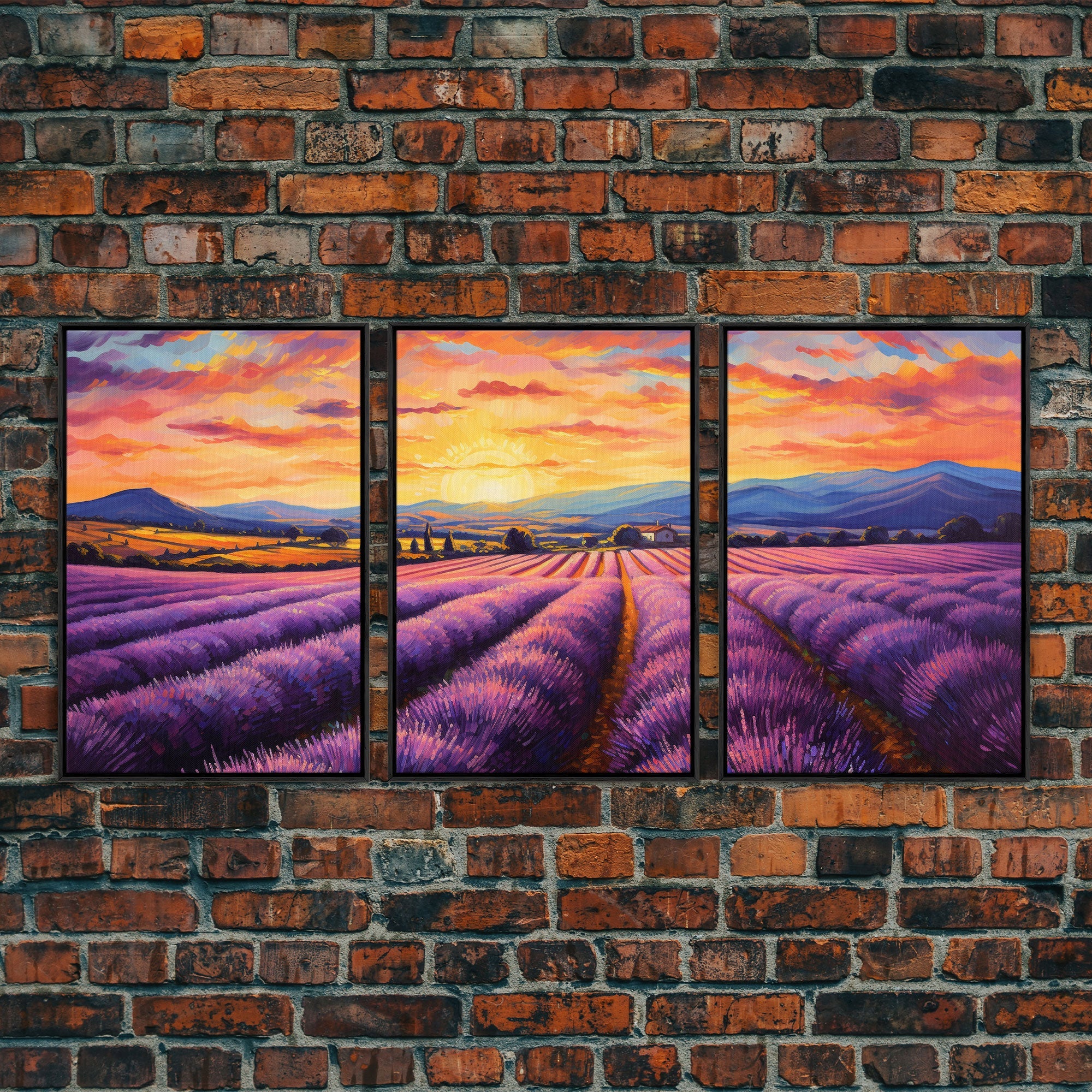 Purple Lavender Fields
