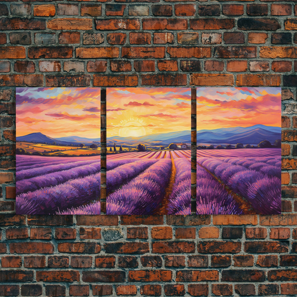 Purple Lavender Fields
