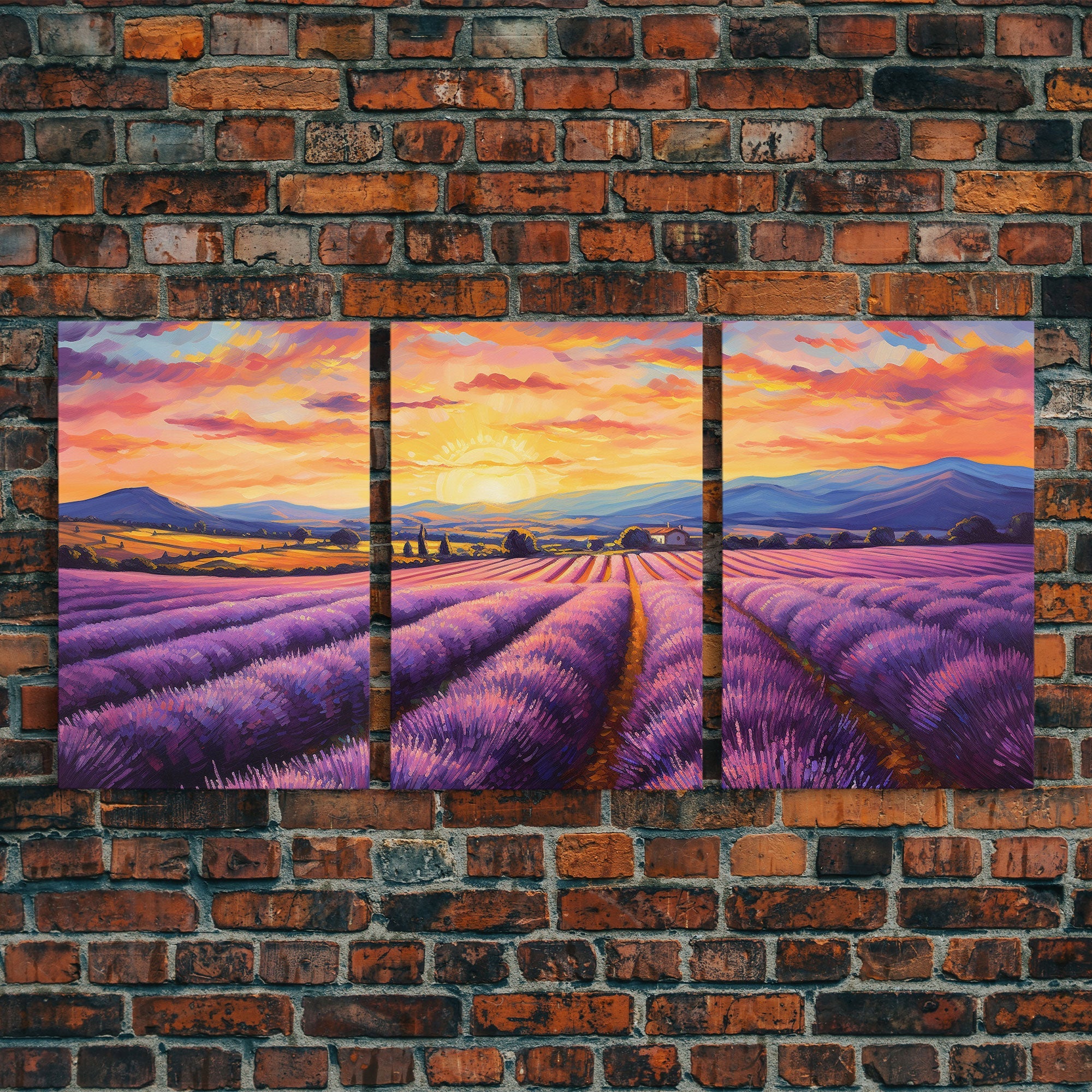 Purple Lavender Fields