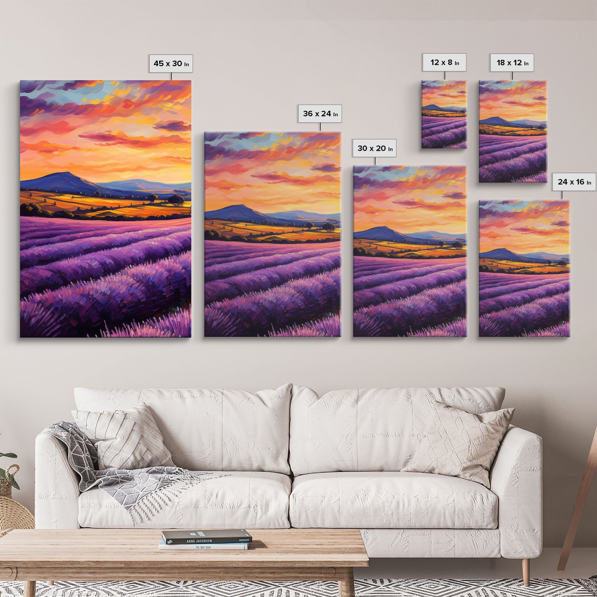 Purple Lavender Fields