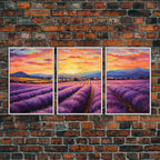 Purple Lavender Fields