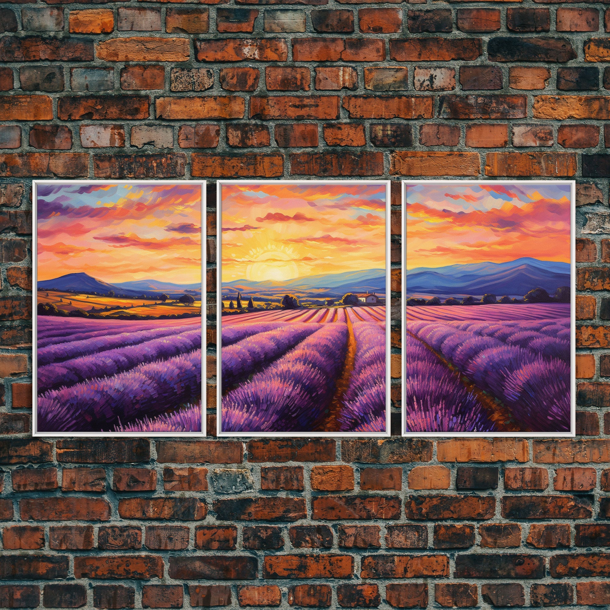 Purple Lavender Fields