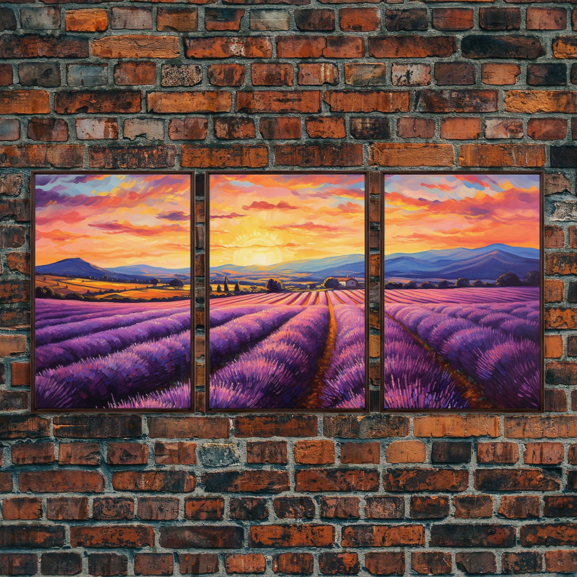 Purple Lavender Fields