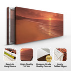 Beach Shoreline Coastal Wall Art VII