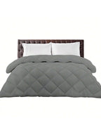 Lightweight 1 Piece Down Alternative Blanket with Soft, Breathable Fabric and Diamond Stitch