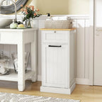 Tilt Out Laundry Hamper Cabinet,
