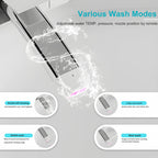Smart Toilet with Built-in Bidet, AUTO Open/Close, Warm Water Sprayer, AUTO Dual Flush,
