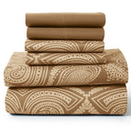 6Pc Paisley Sheet Set – Soft Microfiber, Wrinkle-Free
