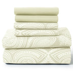 6Pc Paisley Sheet Set – Soft Microfiber, Wrinkle-Free