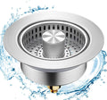 Universal Stainless Steel Kitchen Sink Stopper