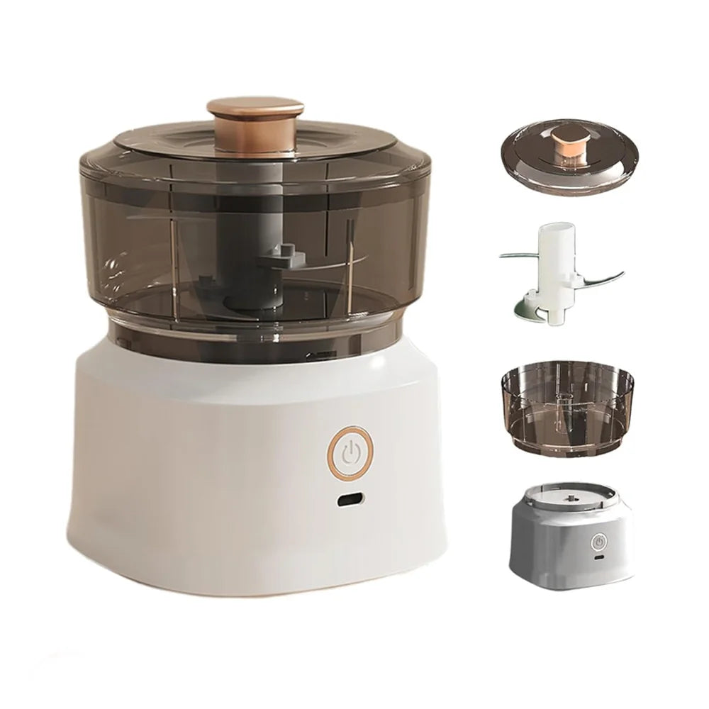 Mini Electric Food Processor USB Charging