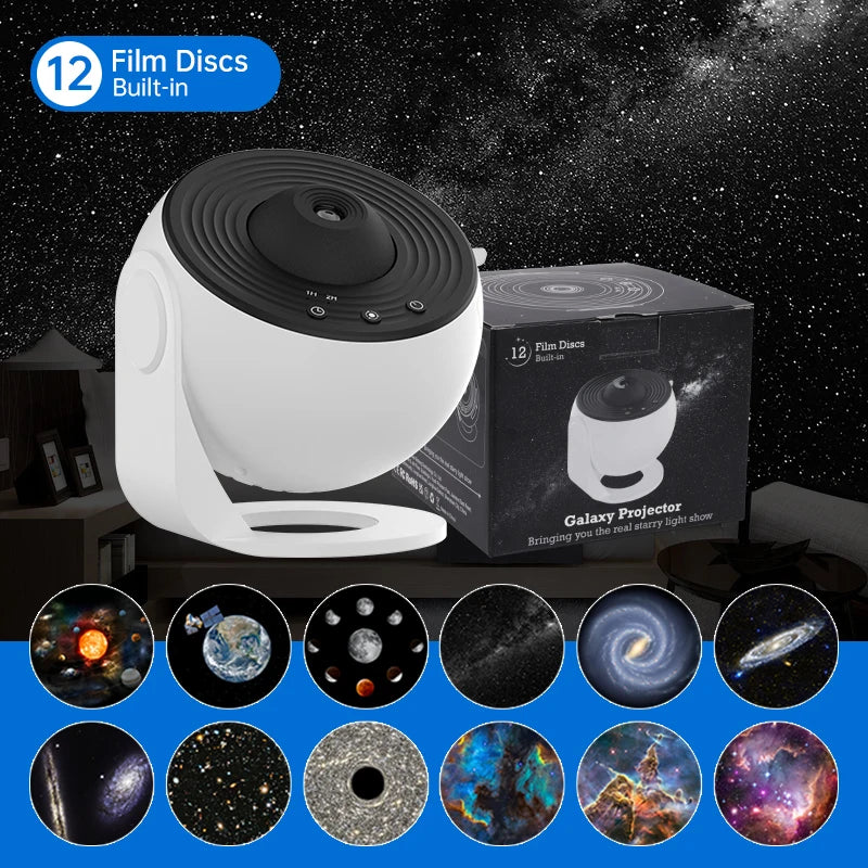 Sky Projector 360° Rotate Planetarium Lamp For Kids