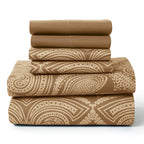 6Pc Paisley Sheet Set – Soft Microfiber, Wrinkle-Free