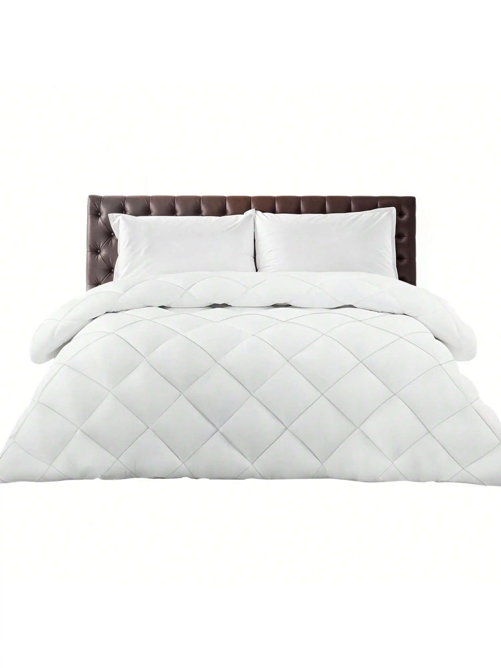 Lightweight 1 Piece Down Alternative Blanket with Soft, Breathable Fabric and Diamond Stitch