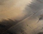 Moody 3 Piece Canvas Wall Art, Solumn PNW Lake At Sunset