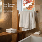 Luxury Organic Bath Six Piece Towel Set