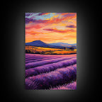 Purple Lavender Fields