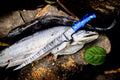 Custom Handmade Angling Knife – Damascus Steel Blade & Resin Handle