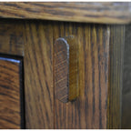 Mission Tapered Leg Narrow Nightstand