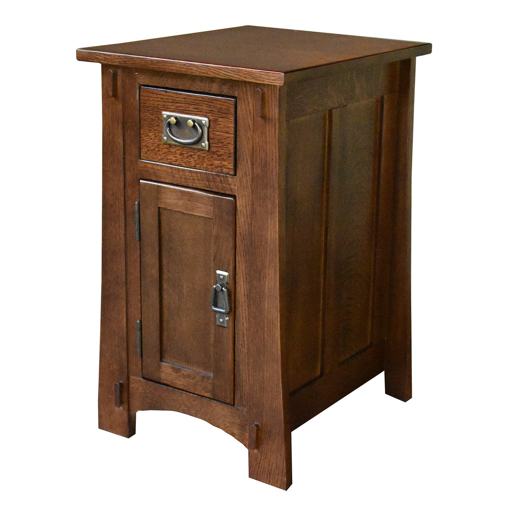 Mission Tapered Leg Narrow Nightstand