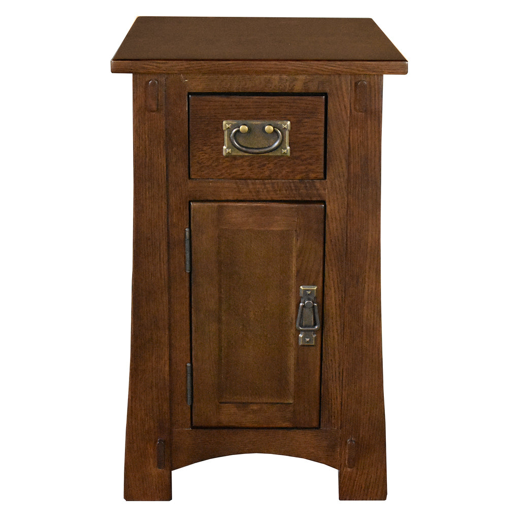 Mission Tapered Leg Narrow Nightstand