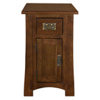 Mission Tapered Leg Narrow Nightstand
