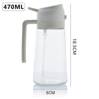 2-in-1 Kitchen Olive Oil Dispenser, Oil Sprayer, Grilling & Picnic Tools