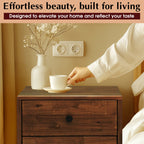 Silvia Solid Wood Nightstand