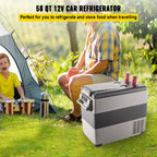 20L 22L 35L 45L 55L Car Refrigerator Mini Fridge Freezer Portable Compressor Cooler DC 110-240V Ice Box for Camping