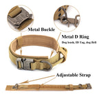Dog Collar And Leash Set Control Handle Pet Lead Collar For Small Big Dogs