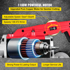 Portable BandSaw 5Inch Cutting Capacity Cordless Variable Speed 10Amp Motor
