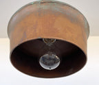 Handcrafted Copper Pendant Light | 8.5" | Farmhouse Kitchen Pendant