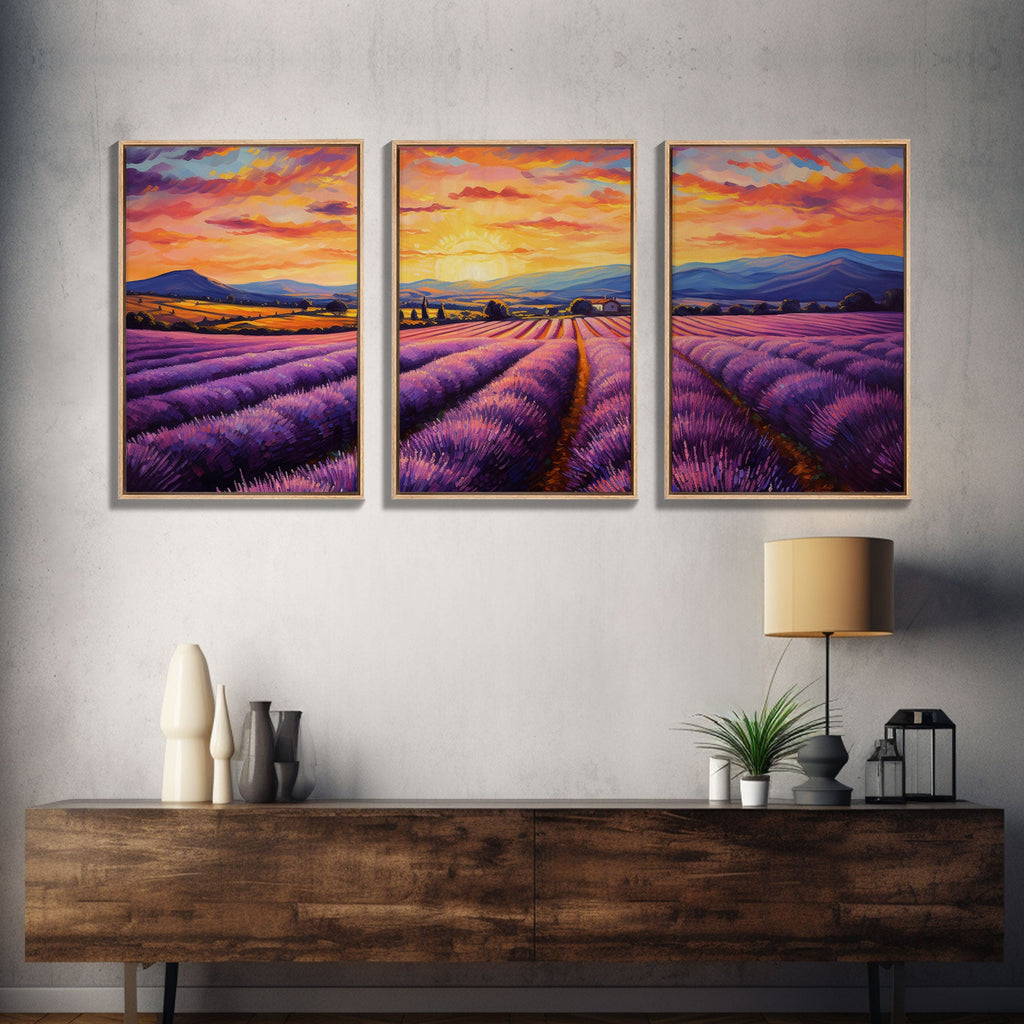 Purple Lavender Fields