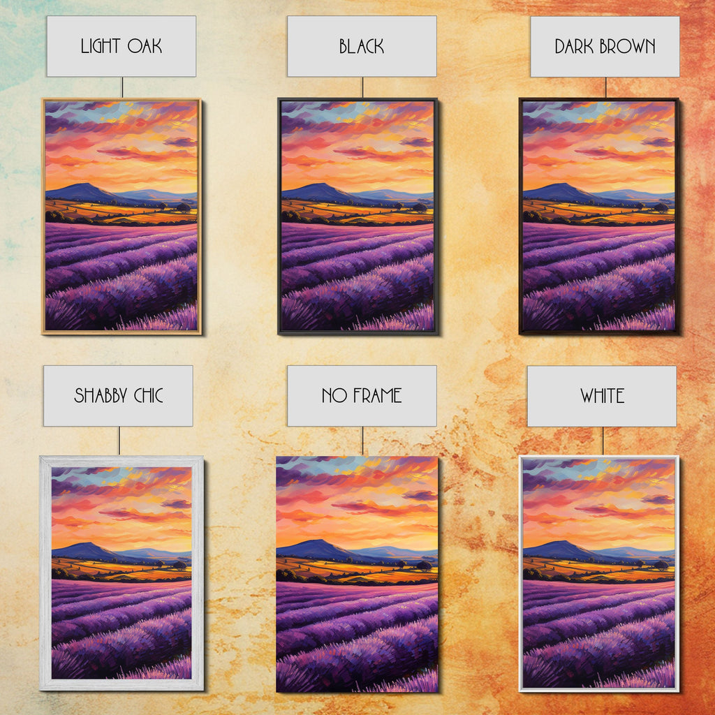 Purple Lavender Fields