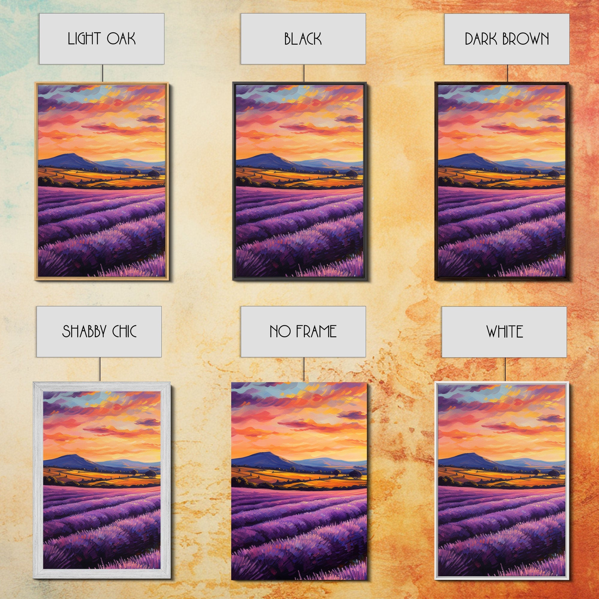 Purple Lavender Fields