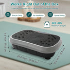 Vibration Plate Exercise Machine Fat-Burning Home Fitness Fat Slinger