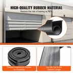 3m 4.8m 6m Garage Door Seals Bottom Rubber U Shape