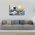 Art Great Wave of Kanagawa Katsushika Hokusai Giclee Canvas Prints