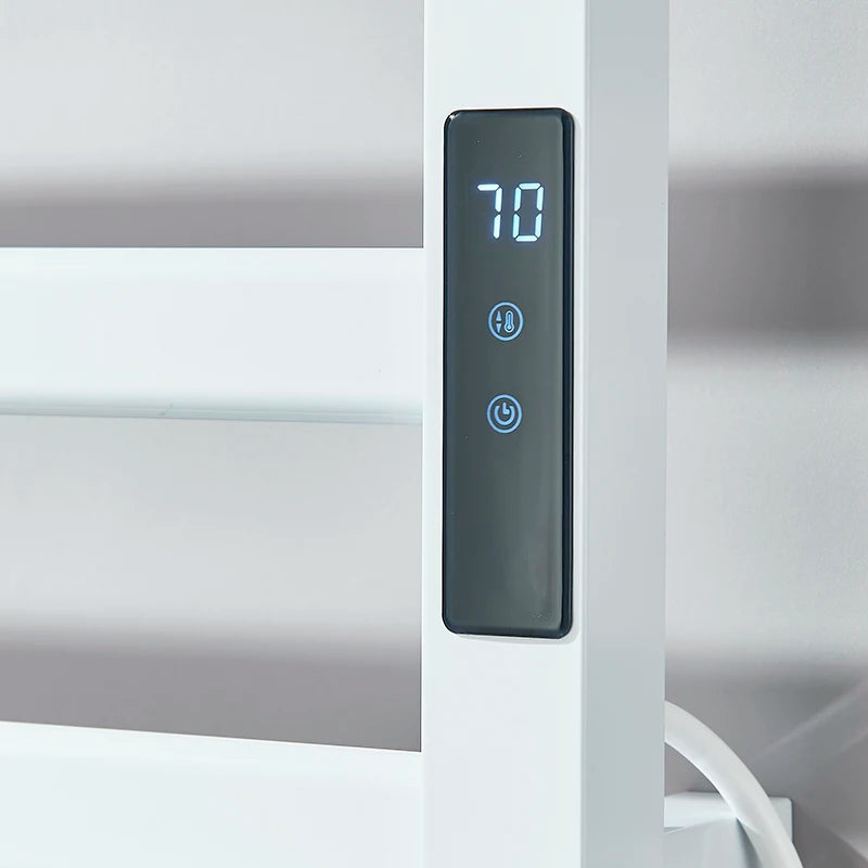 Temperature &Time Control Smart Home Heated Towel Rail Towel Warmer