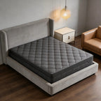 King Queen Full 12 inch Premium Hybrid Mattress in a Box with Back Lumbar Support, Pocket Spring Bed for Motion Isolation