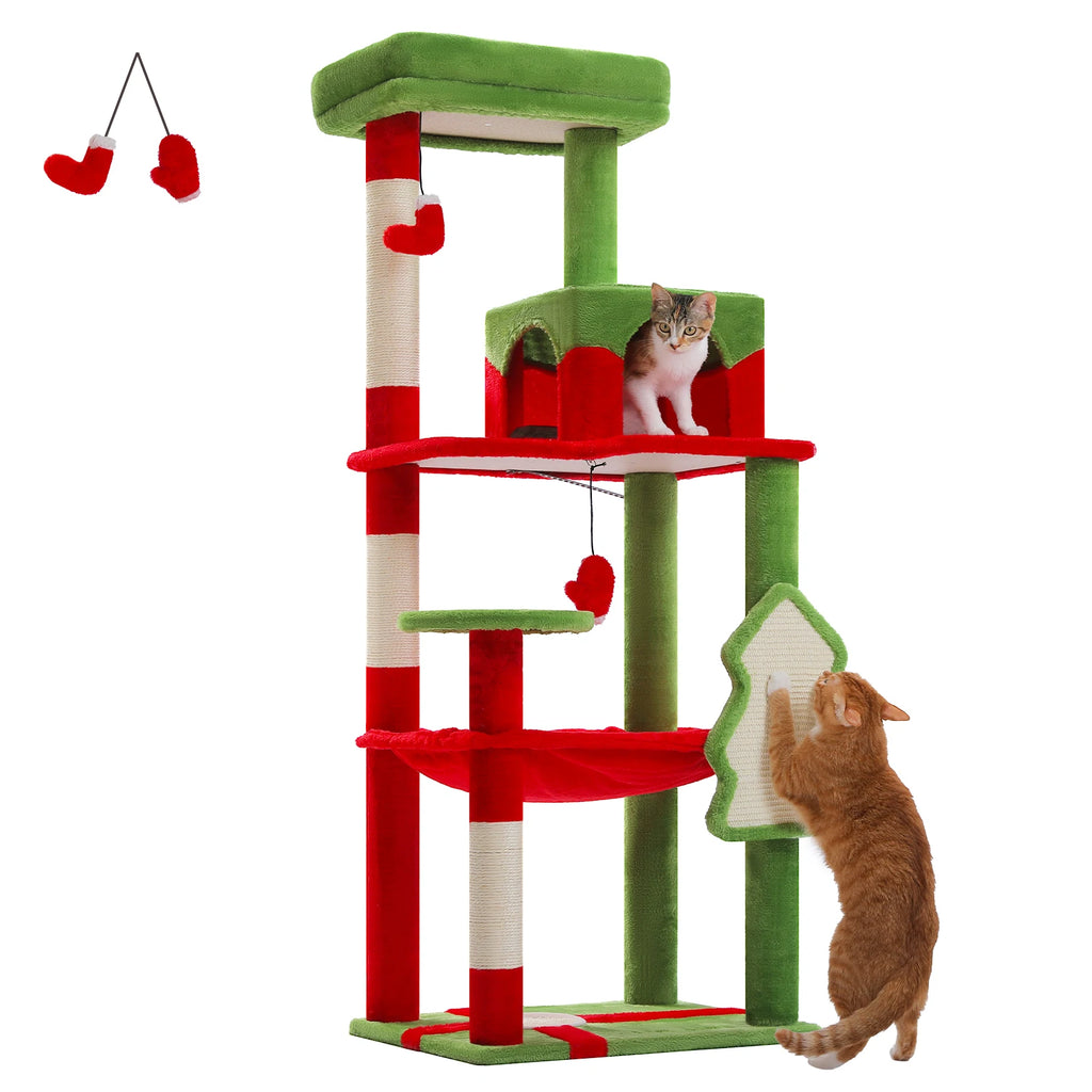 5-Level Cat Tower with Hammock