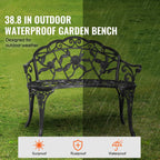 Metal Garden Bench