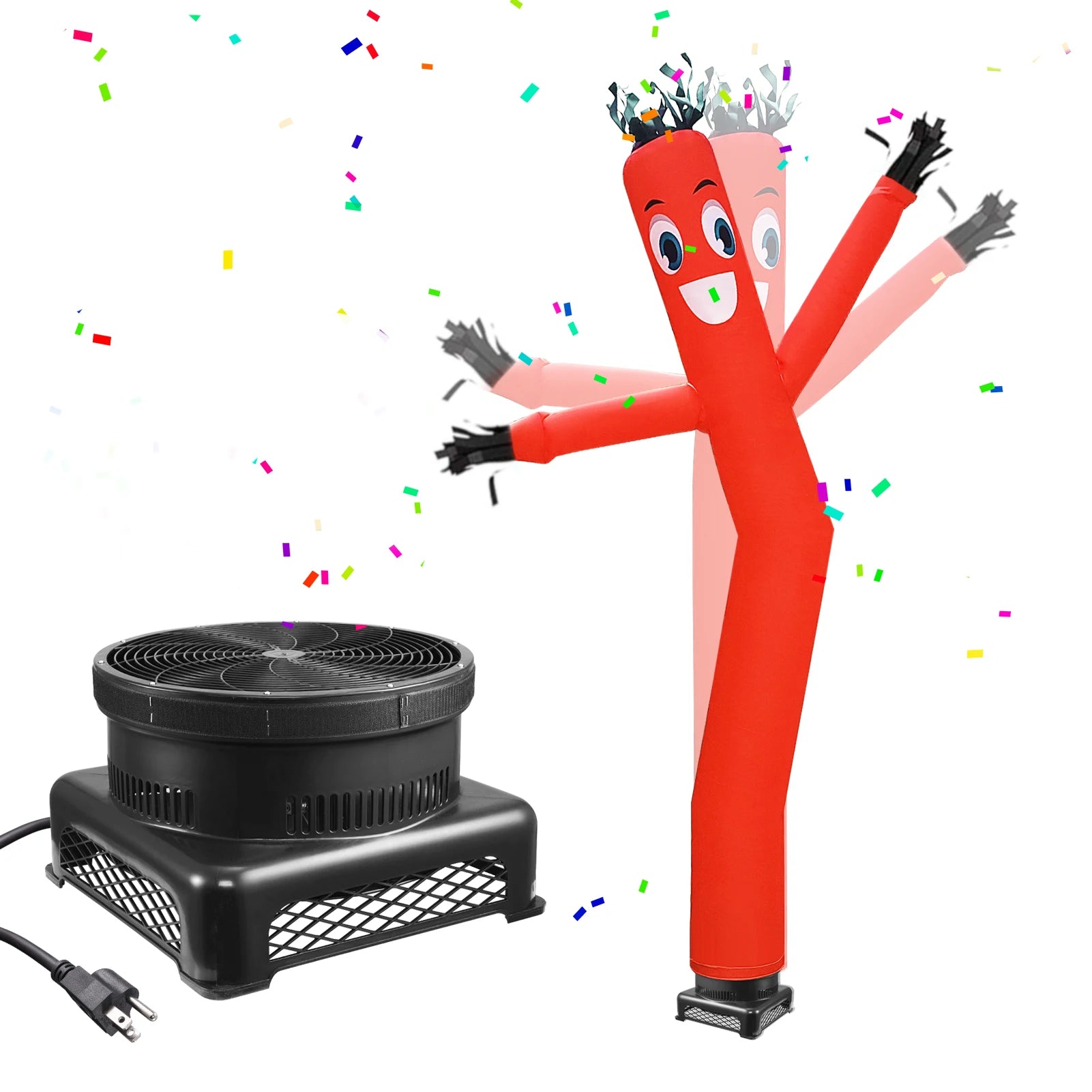 Inflatable Tube Man with Blower, 20ft Cute Dancing Blow up Tube Guy, Inflatable Tube Man with Blower