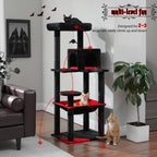 5-Level Cat Tower with Hammock