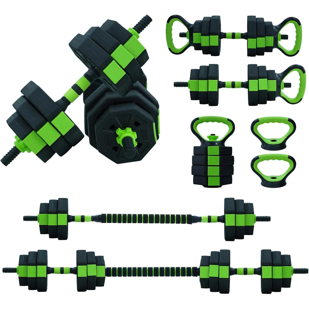 4 in 1 Adjustable Kettlebell Set  Dumbbell Set Used as Kettlebells Barbell Push up Stand for GYM Home