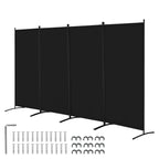 3/4/6 Folding Privacy Screen and Portable Freestanding