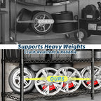 Heavy Duty Metal Shelving Unit 4-Tier Wire Rack