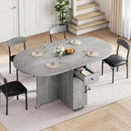Compact 4-Person Folding Dining Set: